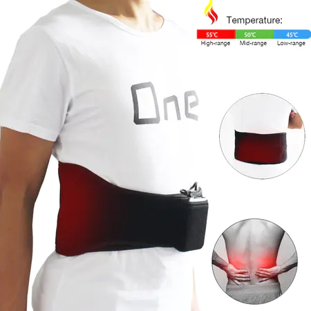 Far Infrared Medical Lumbar Support Belt and Battery Heating Waist Belt