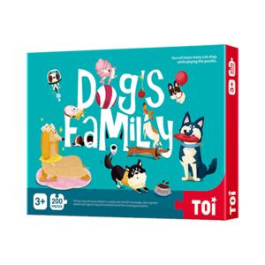 200Pieces  Dog's family Children Toy Jigsaw Puzzles
