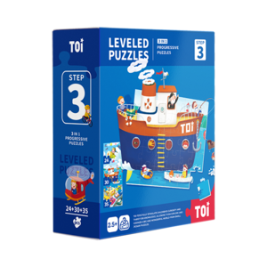 TOI Leveled Puzzles Paper Jigsaw Puzzles For Kids