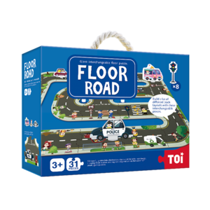 TOI Giant Floor Puzzle Floor Road Paper Educational Jigsaw Puzzle For Kids 