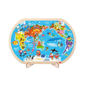 Buy Wholesale World Map Wooden Jigsaw Puzzle Manufacturers