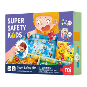 TOI Super Safety Kids Board Games Educational Toy For Kids