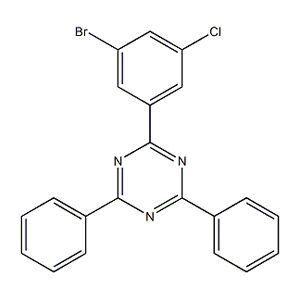 2-(3-bromo-5-chlorophenyl)-4,6-diphenyl-1,3,5-triazine-1073062-42-6
