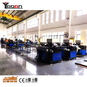 Hood quality PP artificial rattan extrusion machine for furniture basket