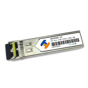 China Customized HSP5503-12 1550nm 155Mbps SFP Transceiver 120km Reach high quality Low price