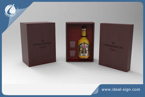 China supplier for simple style Wine Wooden Box and champagne packing boxes