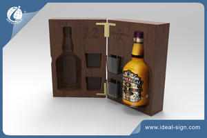  Wine / Champagne/ Whisky Wooden Wine Box 
