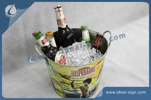 Customized Desperados Tinplate Party Tub / Ice Bucket 