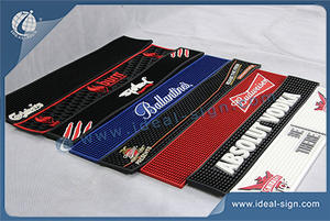 Wholesale custom rubber pvc bar matts bar spill mats for sale