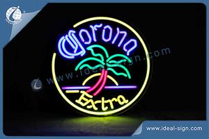 Insegne personalizzate corona extra neon light per la birra all'ingrosso