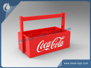 Customized Coca Cola Wooden Box