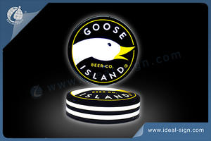 GOOSE Circular Single Side Blister Light Box Without Frame  