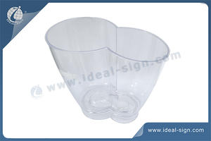 Plastic Ice Buckets With Unique Shape