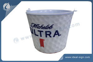Sport Wrap Galvanized Ice Bucket