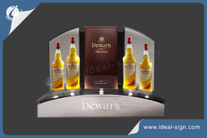 Customized Led Bottle Display for Branding Promoting