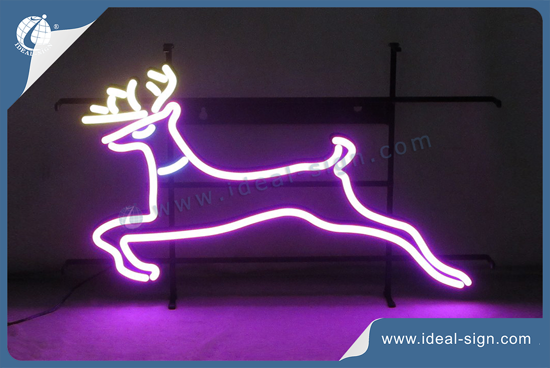 LED Neon Sign With Metal frame