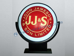 Custom Rotating Pub Sign Outdoor LED Vacuum Formed Sign for wholesale