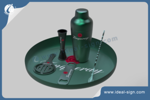 Personalized High-end Stainless Steel Cocktail Shaker Set