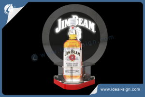 Acrylic LED Bottle Glorifier for Brand Promotion