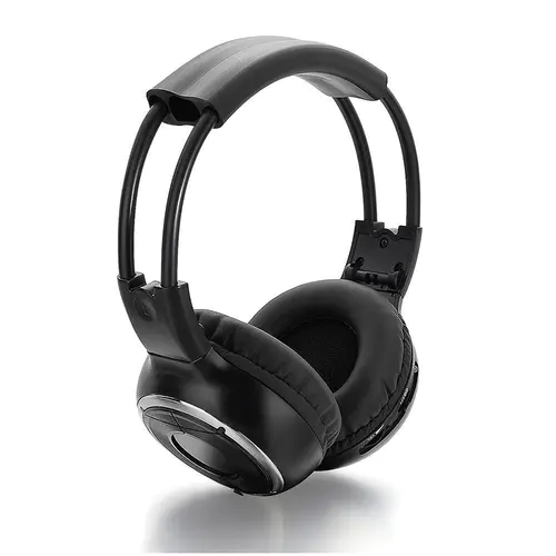 Universal IR Wireless Foldable Headphones for In-Car Video Listening