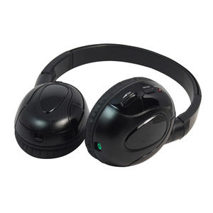 Dual-Channel IR Headphones For In-Car Video Wireless Listening