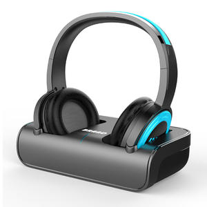2.4Ghz Wireless TV Headphone with Charging Dock or Transmitter