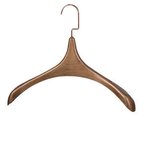 Wholesale Custom Cheap Matt Wood Hangers For Clothes(YJB)
