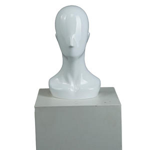 Cheap factory price fashion mannequin head with shoulder for sale(