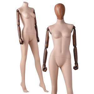 Fashion designer full body female clothing mannequins with adjustable arms(AD)