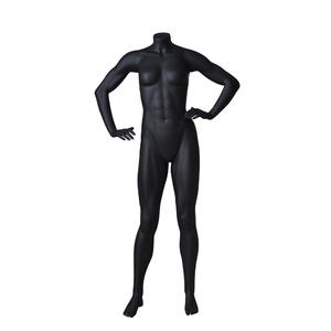 Black female muscle mannequin standing mannequin for sale(MPM)