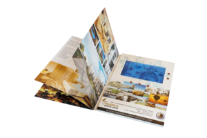Made In China Full Color Printing Soft Cover Video In Print Advertising 
