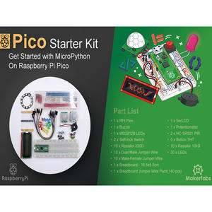 Pico Starter Kit for Raspberry Pi, for MicroPython Programming - Makerfabs