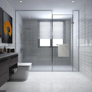 Black Bathroom Wall Tiles 3-P3676