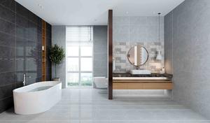 Wood Tile Bathroom Designs P66080