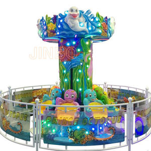 LED Lighting Octopus Jumping Ride For Shopping Mall