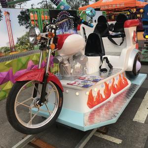 Jinbo Ride Amusement Park Electric Crazy Moto Kiddie Rides Manufacturer