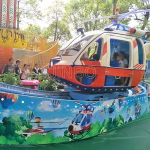 Jinbo Ride Theme Park Children Automatic Aircraft Rides Rotary Supplier