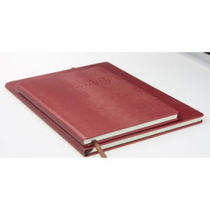Pearl Squirrel Stripe Color PU Softcover Notebook Pedra à Prova d'Água