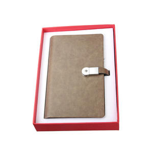 Pull-up Couro Multi-funcional Loose-leaf impermeável Notebook DS04-H824