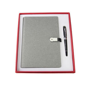 Cuaderno impermeable multifunción de lona de hoja suelta hecha de piedra con bolígrafo YH-TZ017