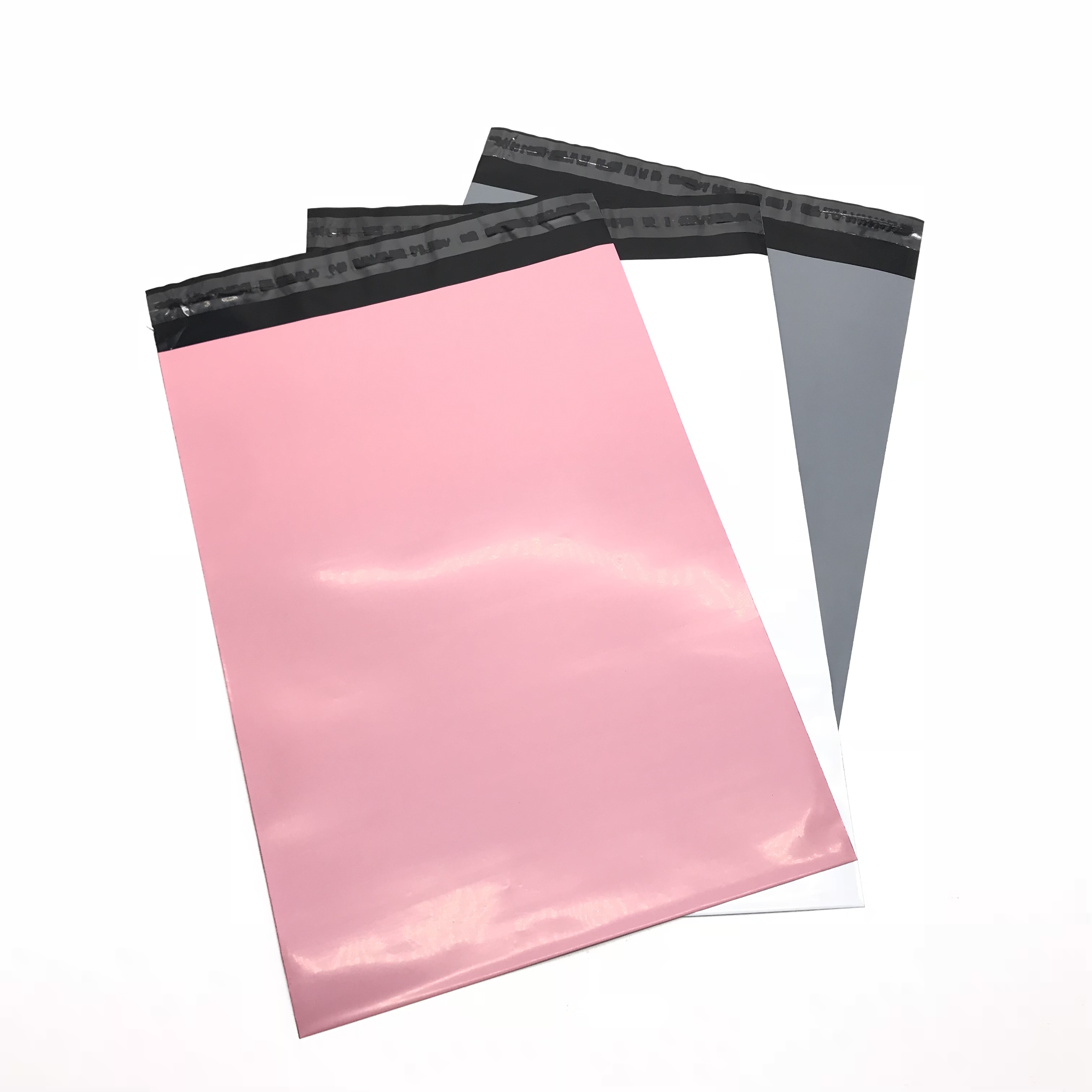 कंपोस्टेबल बायो-प्लास्टिक मेलिंग बैग शिपिंग बैग पैकेजिंग बैग कस्टम पॉली मेलर गुलाबी बुलबुला- लपेटें