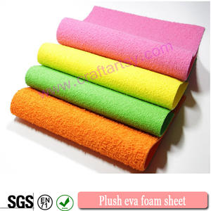Manufacturer China Factory directly sale nice quality Plush eva foam sheets