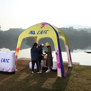 3m-6m PVC Inflatable Clear Dome Tent Outdoor - Tendas promocionais personalizadas | Fornecedor CATC