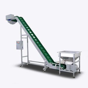 High capacity inclined pvc belt conveyor for sale