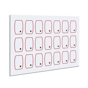 13.56MHz HF RFID Wet Inlay PVC Sheet For PVC Smart Card Production