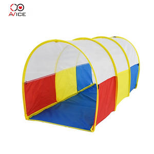 Tunnel Shape Child Play Tent For Kids Play Pup Style