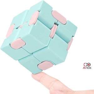Infinity Cube Fidget Toy Plastic Anti Pressure Magic Fidget Infinity Cube Promotion Toys For Kids