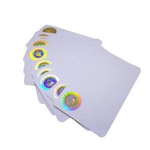 Wholesale Custom Sticker Design Laser 3D Hologram PVC Hot Stamping Card