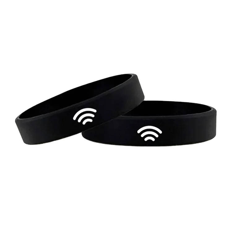 Custom Smart Proximity Bracelets silicone NFC wristband
