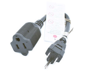 America/Canada Power Cord NEMA 5-15P to 5-15R | Wholesale & From China